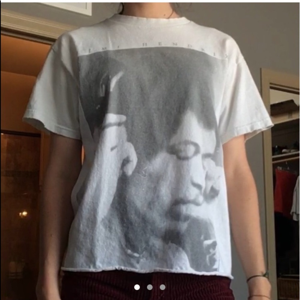 Brandy Melville Jimi Hendrix Shirt